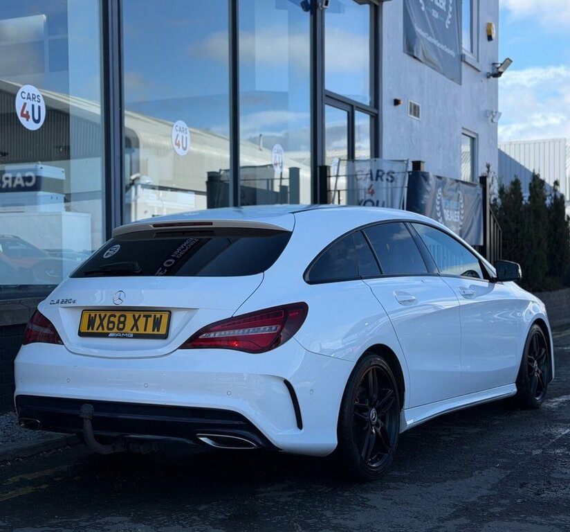 Mercedes-Benz CLA Class 2L Amg Line WX68XTW White #3