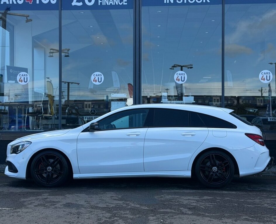 Mercedes-Benz CLA Class 2L Amg Line WX68XTW White #6