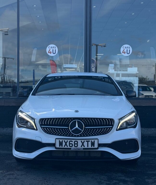 Mercedes-Benz CLA Class 2L Amg Line WX68XTW White #2