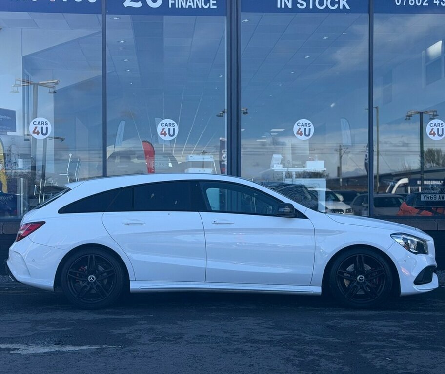 Mercedes-Benz CLA Class 2L Amg Line WX68XTW White #5