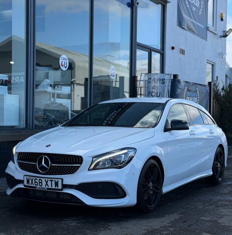 Mercedes-Benz CLA Class 2L Amg Line White