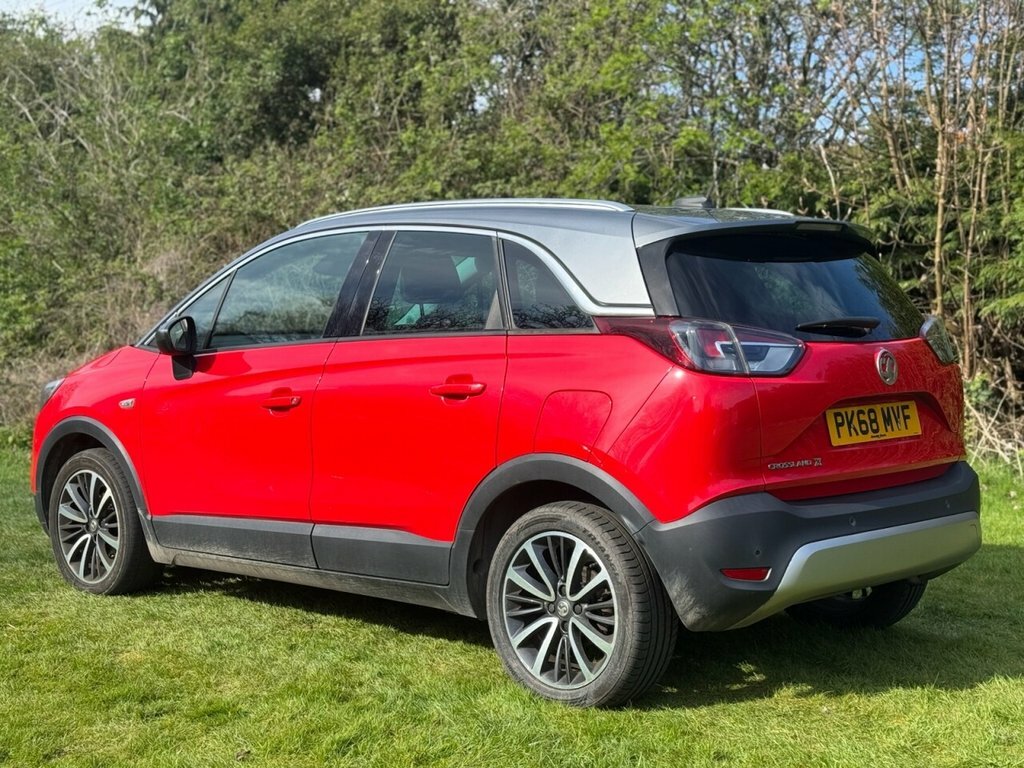Vauxhall Crossland X 1.2L Elite PK68MVF Red #6