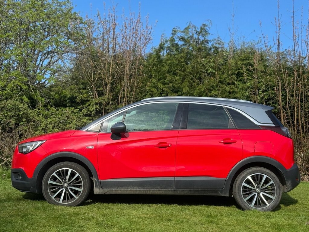 Vauxhall Crossland X 1.2L Elite PK68MVF Red #3