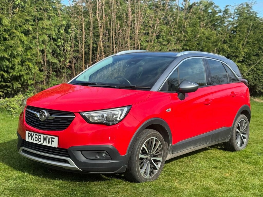 Vauxhall Crossland X 1.2L Elite PK68MVF Red #2