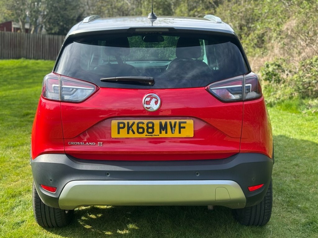 Vauxhall Crossland X 1.2L Elite PK68MVF Red #5