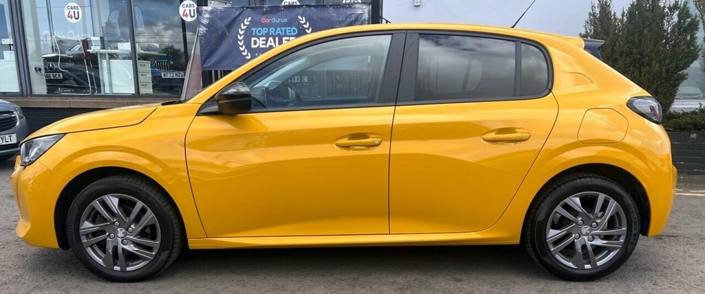 Peugeot 208 1.2L Active Premium BJ72THK Yellow #4