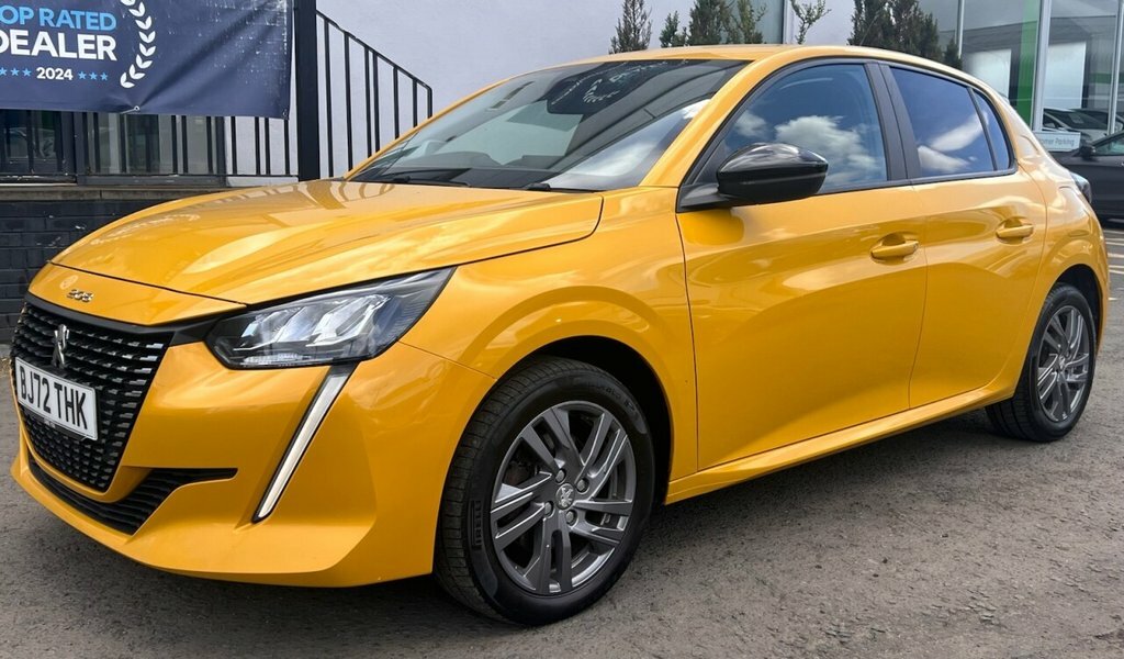 Peugeot 208 1.2L Active Premium BJ72THK Yellow #2