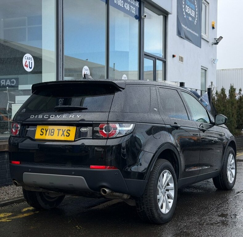 Land Rover Discovery Sport 2L Se Tech SY18TXS Black #4