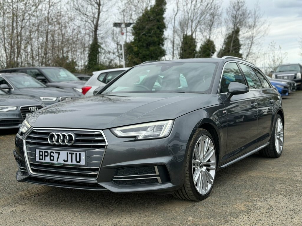 Audi A4 Avant 2L S Line BP67JTU Grey #3