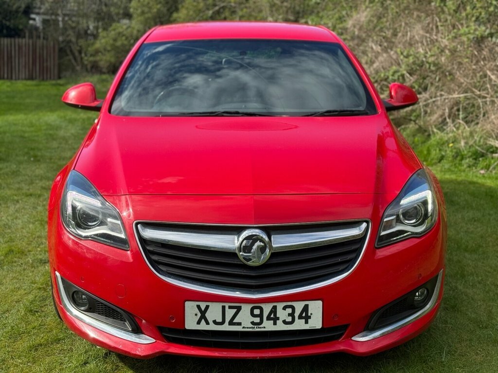 Vauxhall Insignia 1.6L Sri Vx Line XJZ9434 Red #2