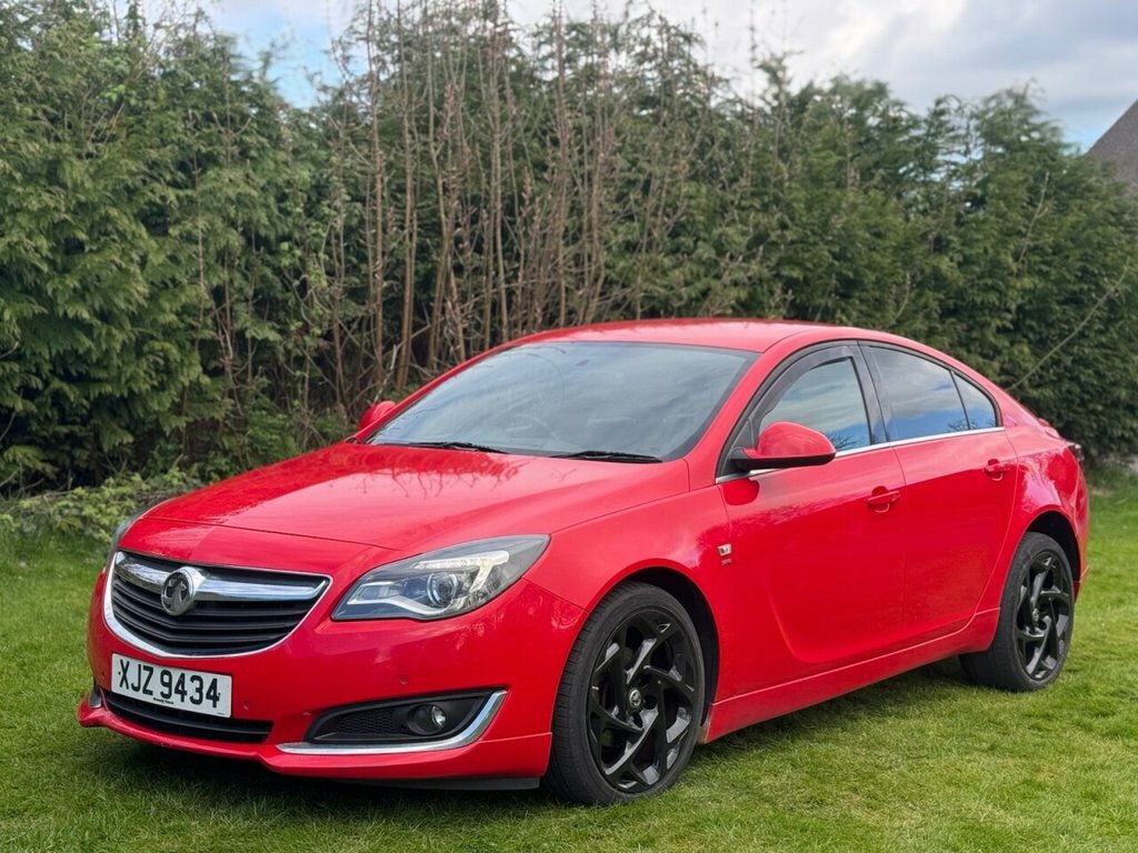 Vauxhall Insignia 1.6L Sri Vx Line XJZ9434 Red #3