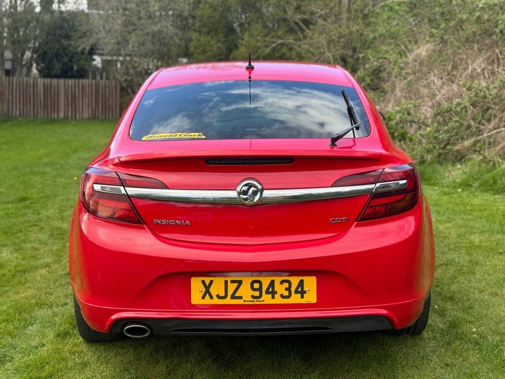 Vauxhall Insignia 1.6L Sri Vx Line XJZ9434 Red #6