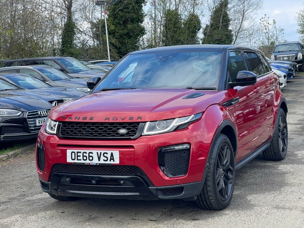 Land Rover Range Rover Evoque 2L Hse Dynamic Lux OE66VSA Red #3