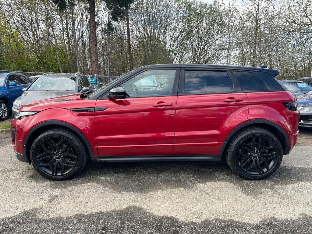 Land Rover Range Rover Evoque 2L Hse Dynamic Lux OE66VSA Red #4