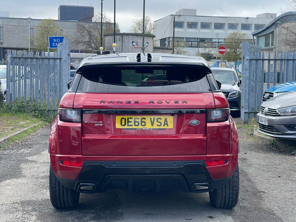 Land Rover Range Rover Evoque 2L Hse Dynamic Lux OE66VSA Red #6