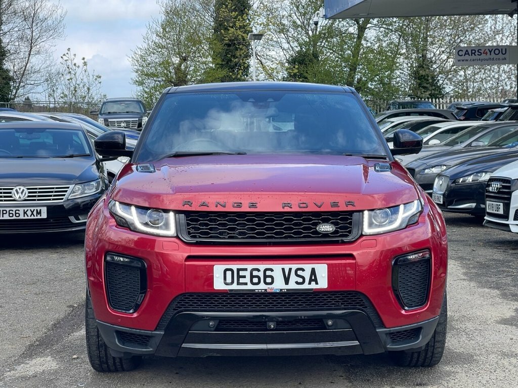 Land Rover Range Rover Evoque 2L Hse Dynamic Lux OE66VSA Red #2