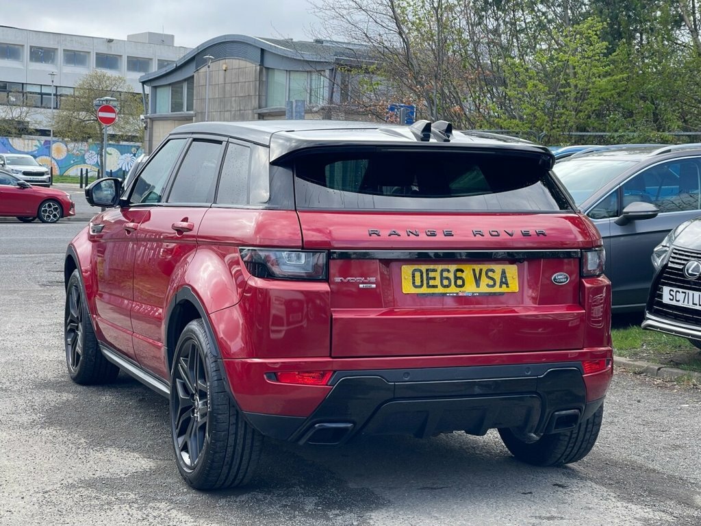 Land Rover Range Rover Evoque 2L Hse Dynamic Lux OE66VSA Red #5