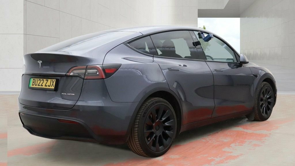 Tesla Model Y Suv BU22ZJX Grey #4