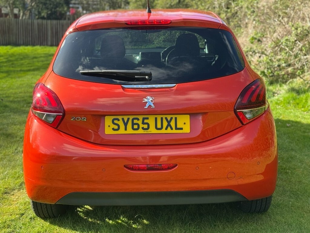 Peugeot 208 1L Allure SY65UXL Orange #6