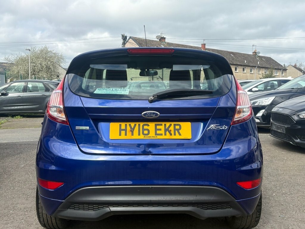 Ford Fiesta 1L Zetec S HY16EKR Blue #5