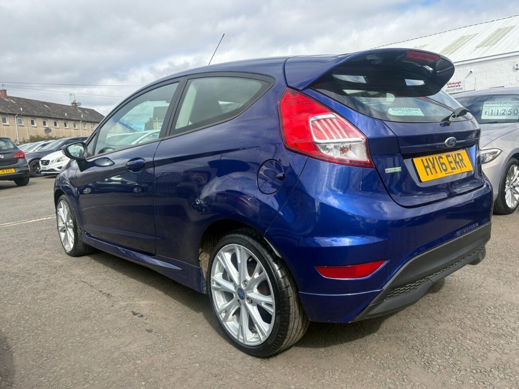 Ford Fiesta 1L Zetec S HY16EKR Blue #4