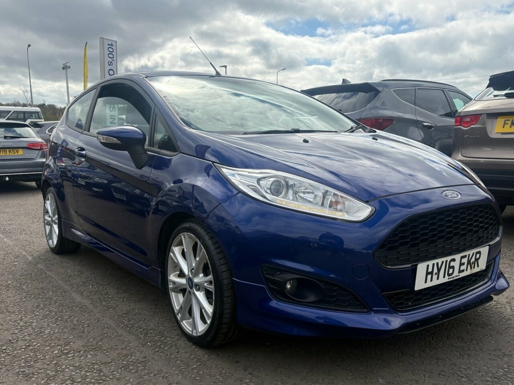 Ford Fiesta 1L Zetec S Blue