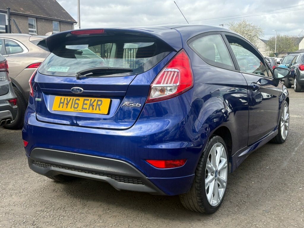 Ford Fiesta 1L Zetec S HY16EKR Blue #6