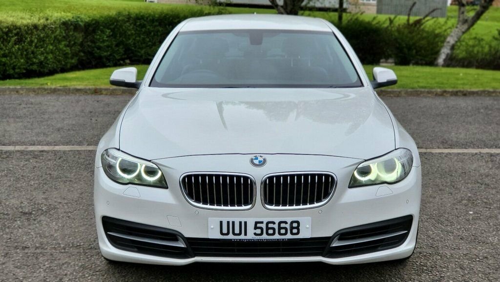 BMW 5 Series 2L Se UUI5668 White #2