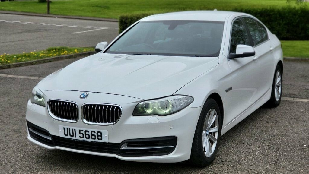 BMW 5 Series 2L Se UUI5668 White #3