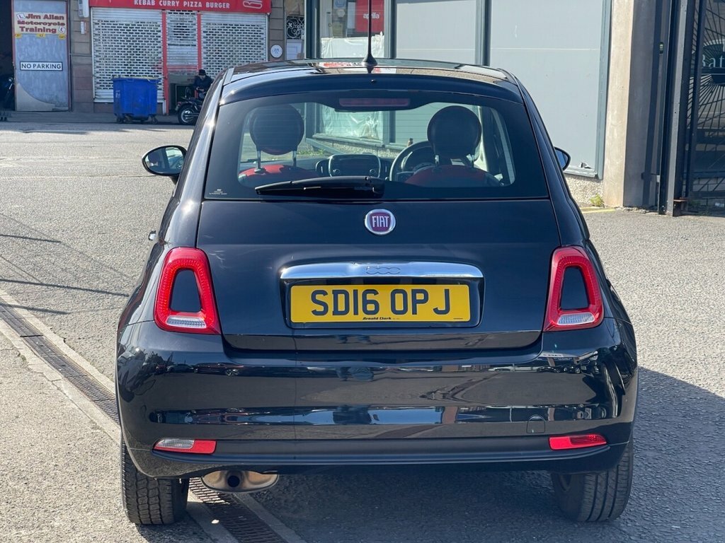 Fiat 500 1L Pop SD16OPJ Black #6
