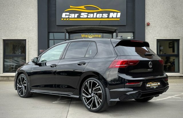 Volkswagen Golf 2.0 Tdi R-line Hatchback Dsg Euro 6 S AO74UKU Black #5