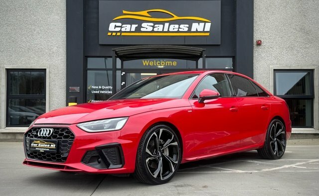 Audi A4 2.0 Tdi 40 S Line Saloon S Tronic Quatt YD72BGY Red #2