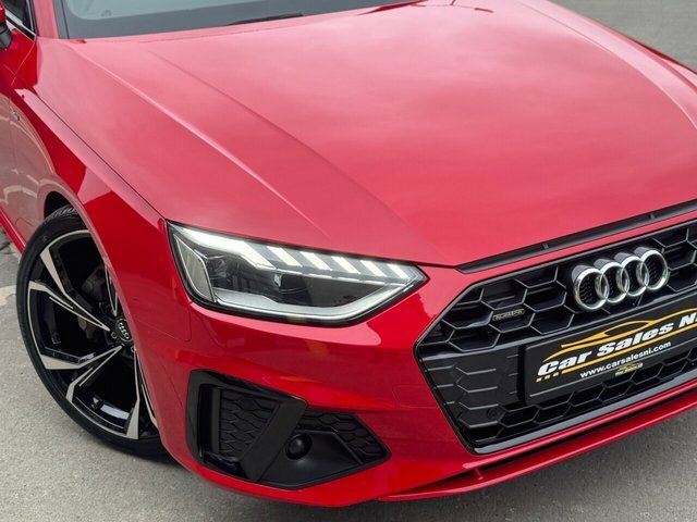 Audi A4 2.0 Tdi 40 S Line Saloon S Tronic Quatt YD72BGY Red #5
