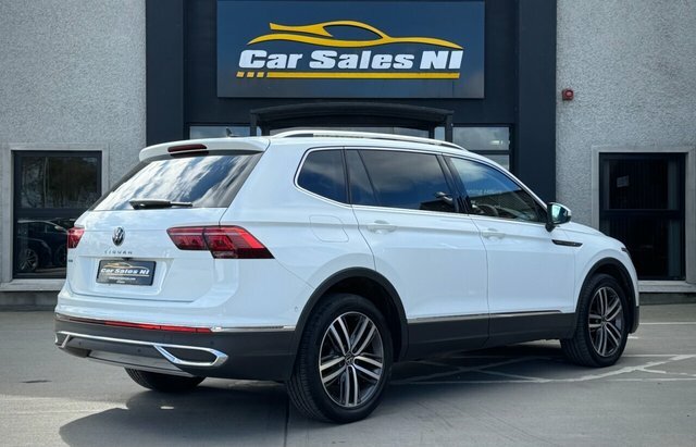 Volkswagen Tiguan Allspace 2.0 Tdi Elegance Suv Dsg Euro 6 S S AY23YMS White #4