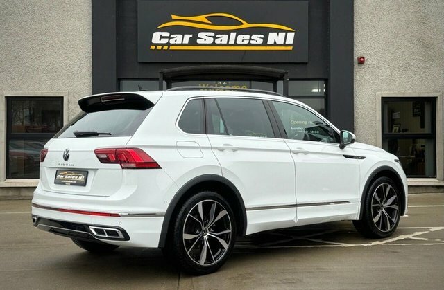 Volkswagen Tiguan 2.0 Tdi R-line Suv Dsg Euro 6 S S 15 DF72YTK White #4