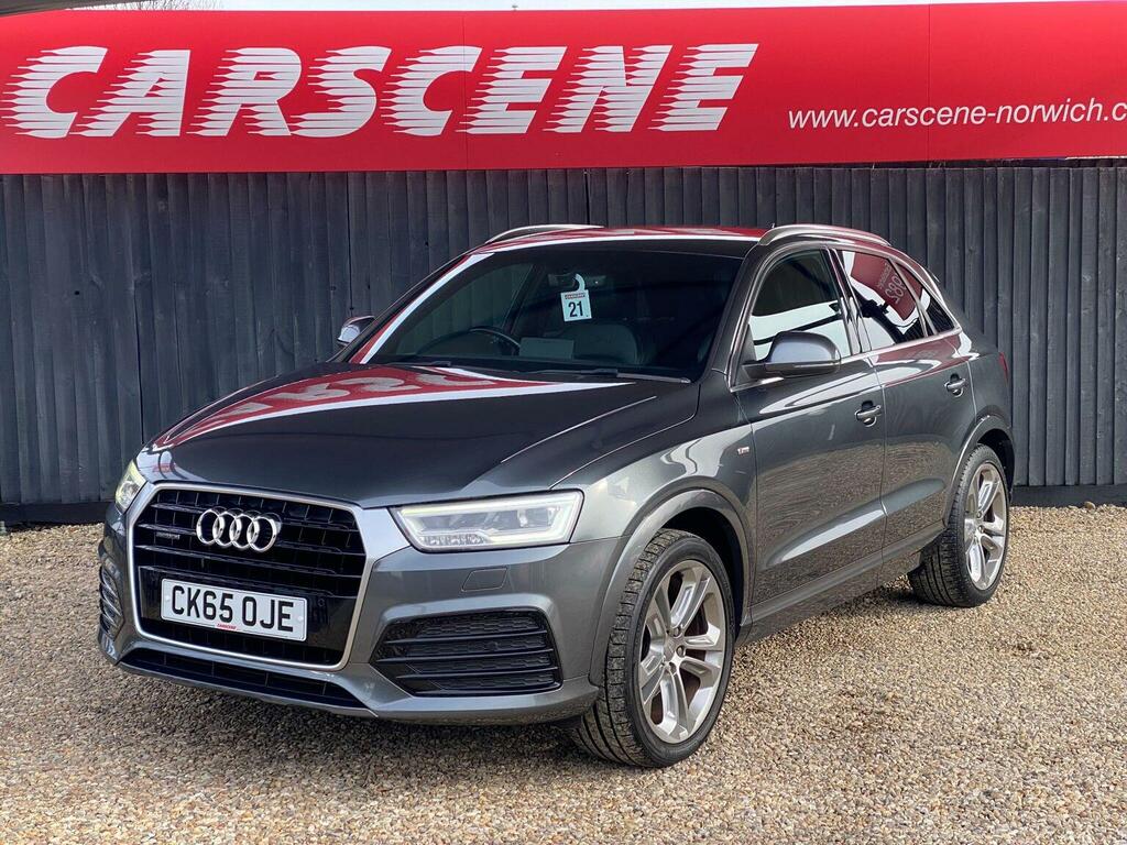 Audi Q3 Suv 2.0 Tdi S Line Plus Quattro Euro 6 Ss CK65OJE Grey #6