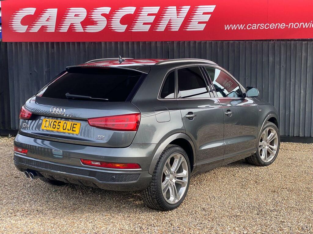 Audi Q3 Suv 2.0 Tdi S Line Plus Quattro Euro 6 Ss CK65OJE Grey #2