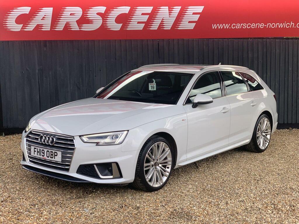 Audi A4 Avant 2.0 Tdi 40 S Line S Tronic Quattro Euro 6 Ss FH19OBP White #6