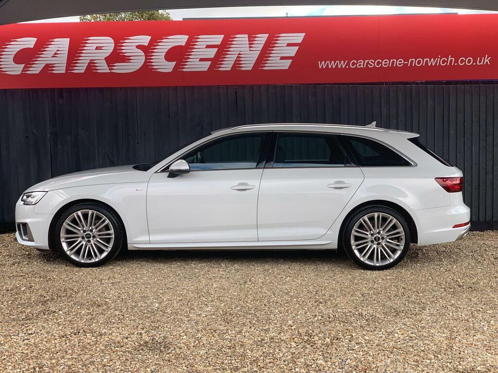 Audi A4 Avant 2.0 Tdi 40 S Line S Tronic Quattro Euro 6 Ss FH19OBP White #5