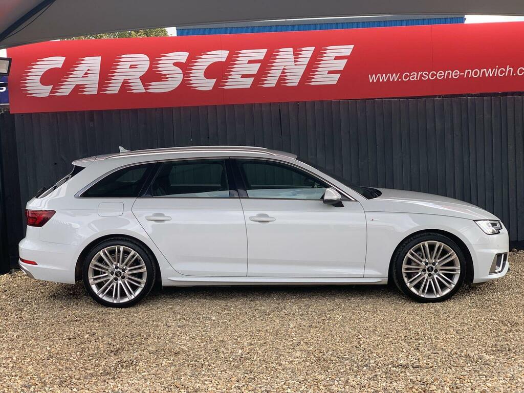Audi A4 Avant Estate 2.0 Tdi 40 S Line S Tronic Quattro Euro 6 White