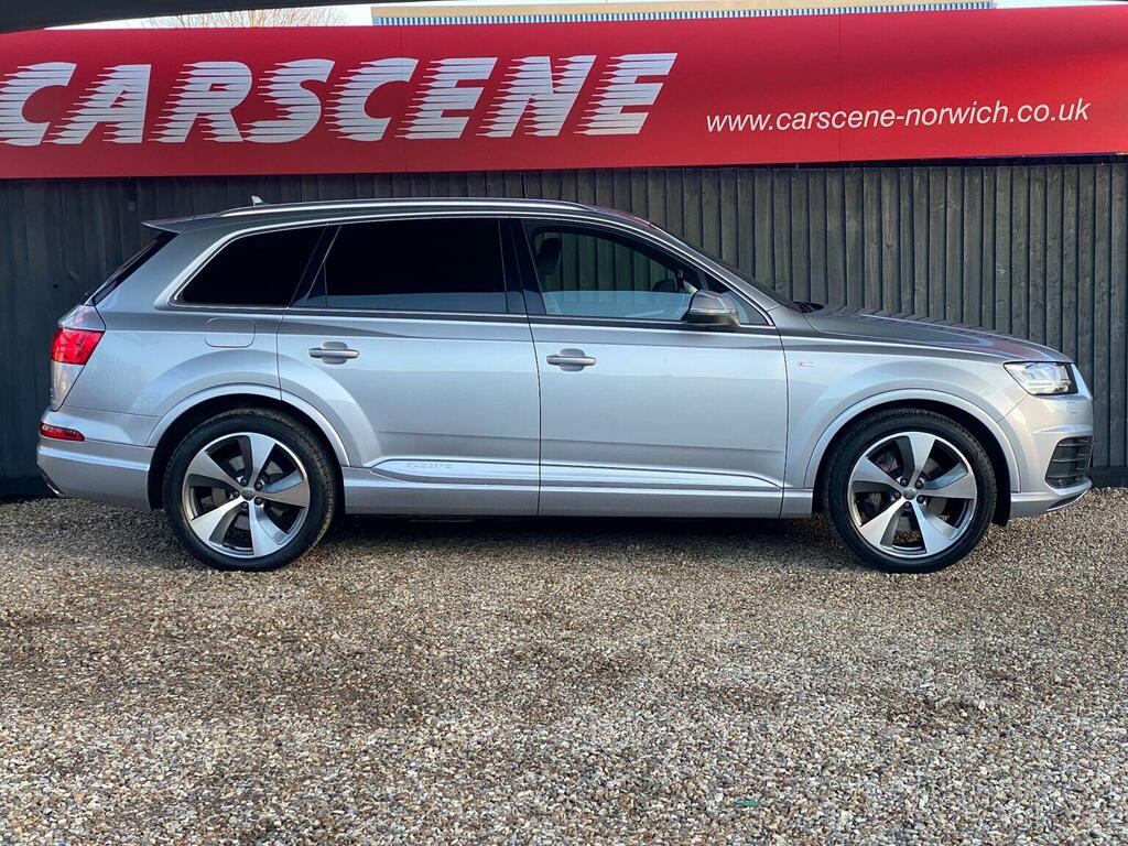 Audi Q7 Suv 3.0 Tdi V6 S Line Tiptronic Quattro Euro 6 S Silver