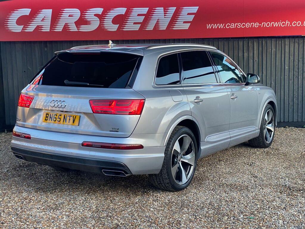 Audi Q7 Suv 3.0 Tdi V6 S Line Tiptronic Quattro Euro 6 S BN65NTV Silver #2