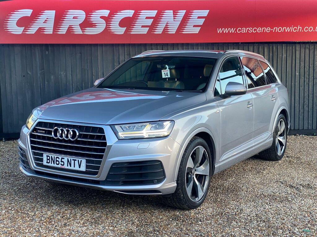 Audi Q7 Suv 3.0 Tdi V6 S Line Tiptronic Quattro Euro 6 S BN65NTV Silver #6