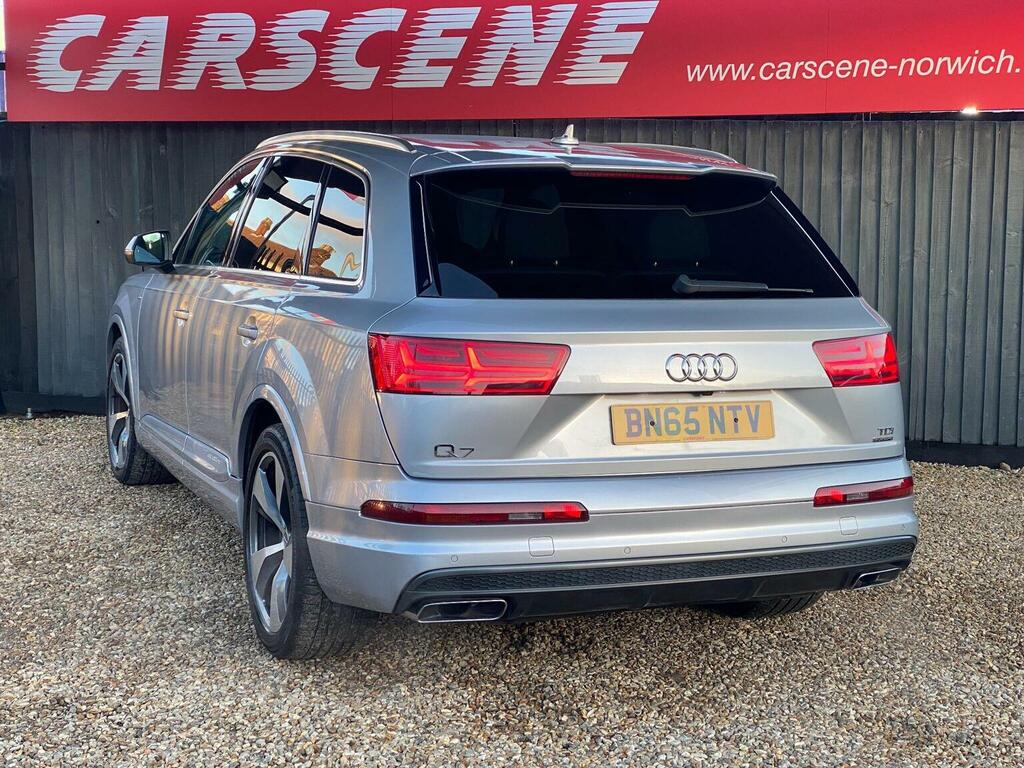 Audi Q7 Suv 3.0 Tdi V6 S Line Tiptronic Quattro Euro 6 S BN65NTV Silver #4