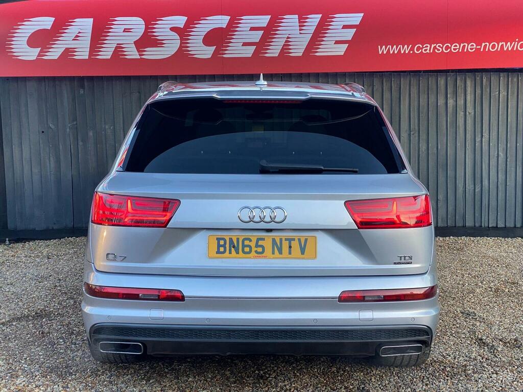 Audi Q7 Suv 3.0 Tdi V6 S Line Tiptronic Quattro Euro 6 S BN65NTV Silver #3