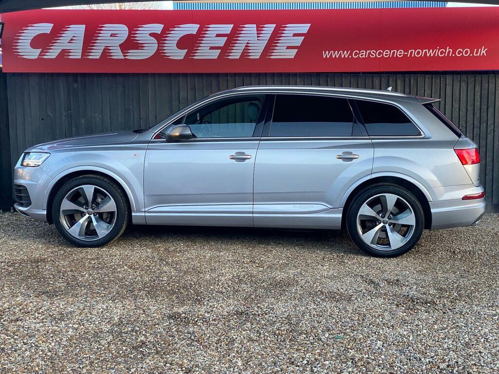 Audi Q7 Suv 3.0 Tdi V6 S Line Tiptronic Quattro Euro 6 S BN65NTV Silver #5