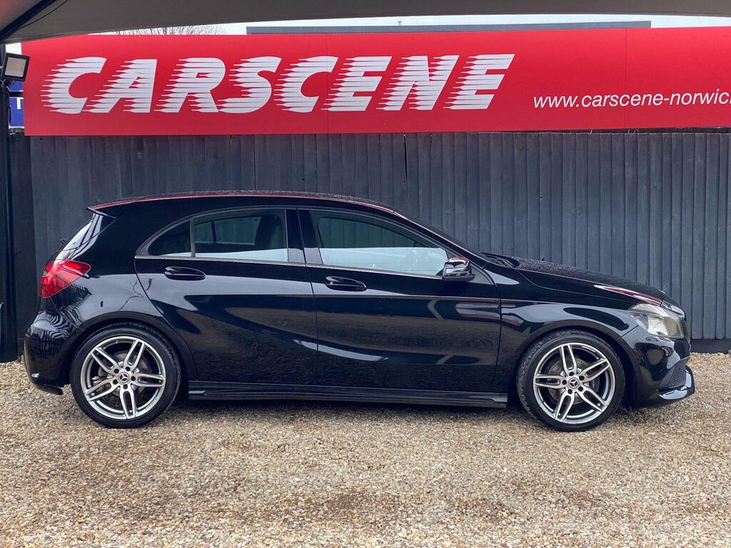 Mercedes-Benz A Class Hatchback 2.1 A200d Amg Line Euro 6 Ss 201 Black