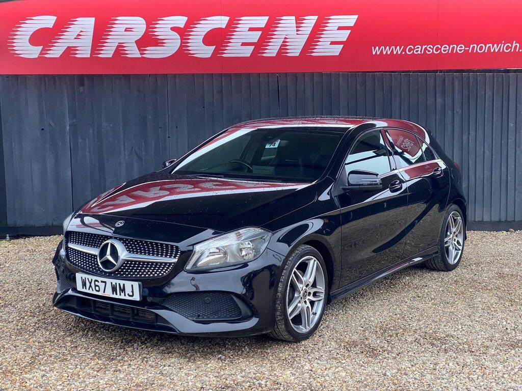 Mercedes-Benz A Class Hatchback 2.1 A200d Amg Line Euro 6 Ss 201 Black #6