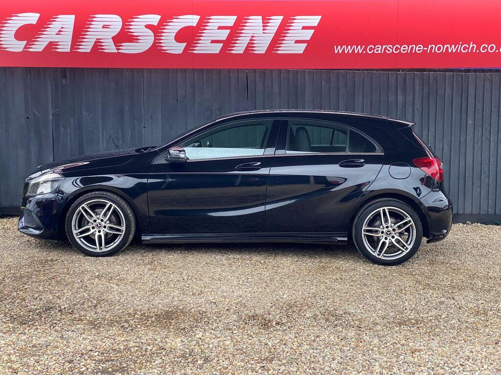 Mercedes-Benz A Class Hatchback 2.1 A200d Amg Line Euro 6 Ss 201 Black #5