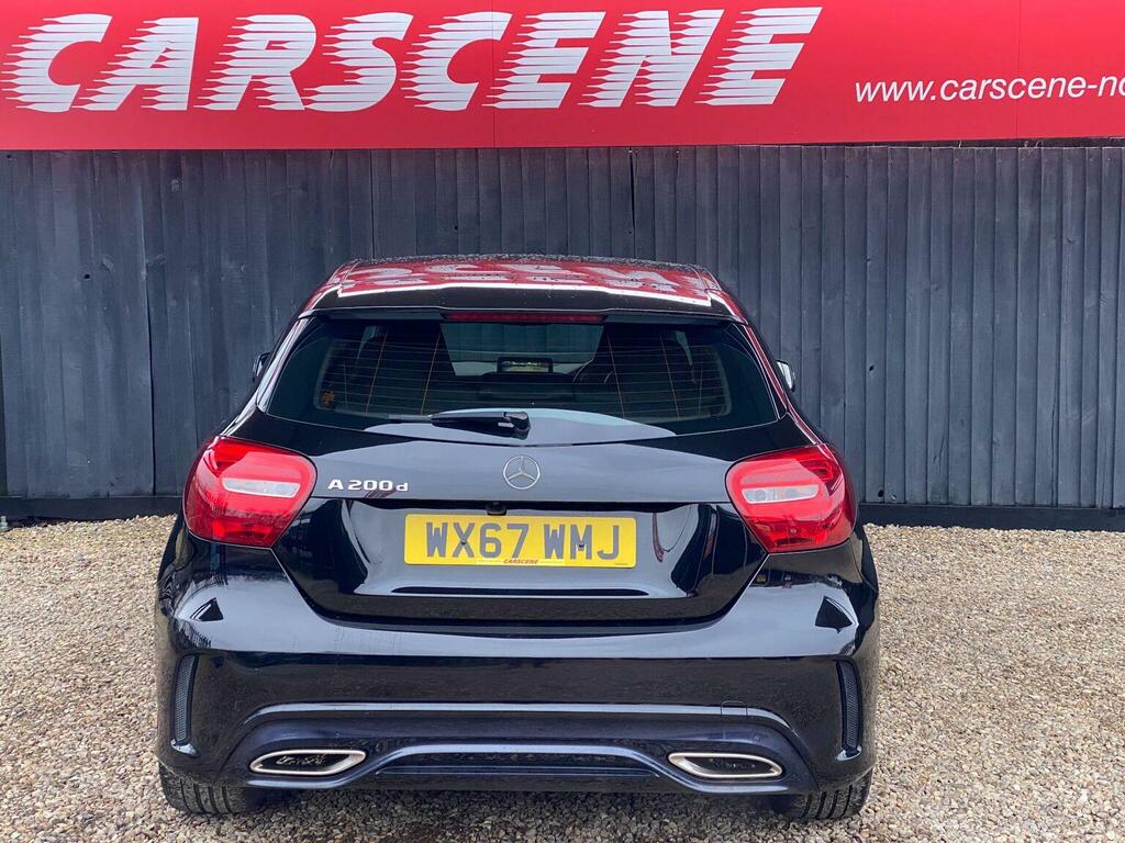 Mercedes-Benz A Class Hatchback 2.1 A200d Amg Line Euro 6 Ss 201 Black #3